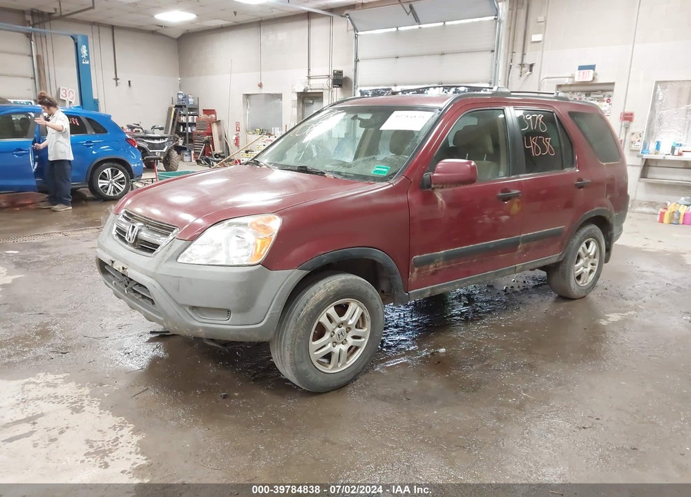 2003 HONDA CR-V EX VIN: SHSRD78863U108040
