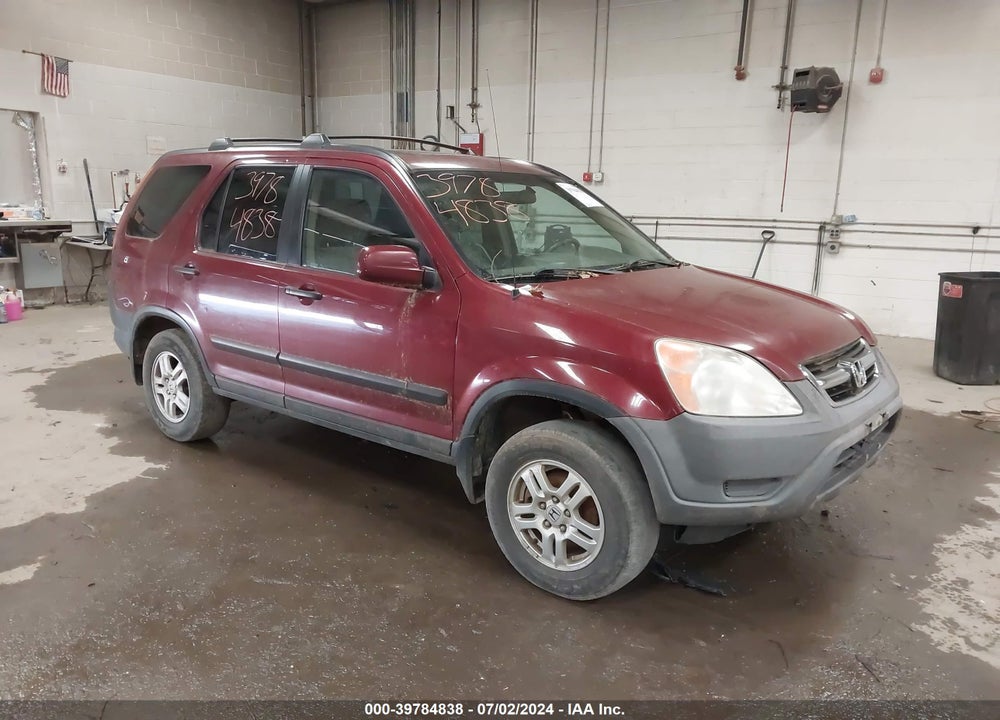 2003 HONDA CR-V EX VIN: SHSRD78863U108040