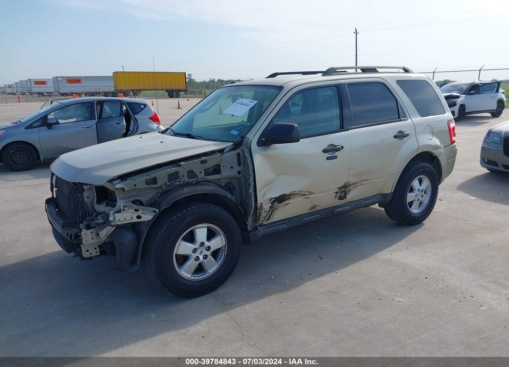 2010 FORD ESCAPE XLT VIN: 1FMCU0D78AKC76856
