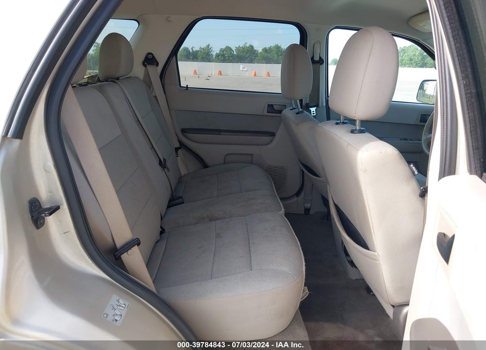 2010 FORD ESCAPE XLT VIN: 1FMCU0D78AKC76856