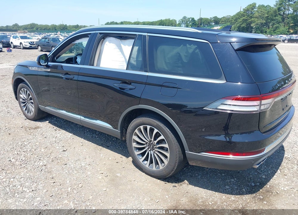 2022 LINCOLN AVIATOR STANDARD VIN: 5LM5J6XC9NGL09401