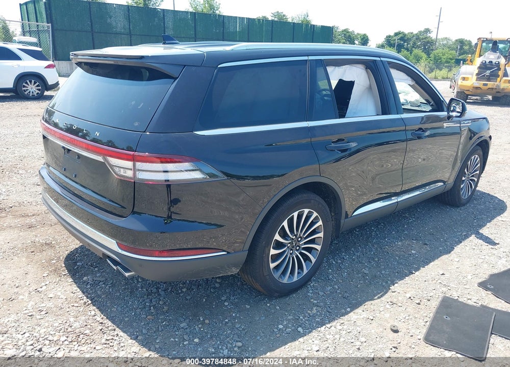 2022 LINCOLN AVIATOR STANDARD VIN: 5LM5J6XC9NGL09401