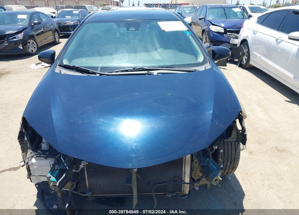 2019 TOYOTA COROLLA XLE VIN: 5YFBURHE7KP932061
