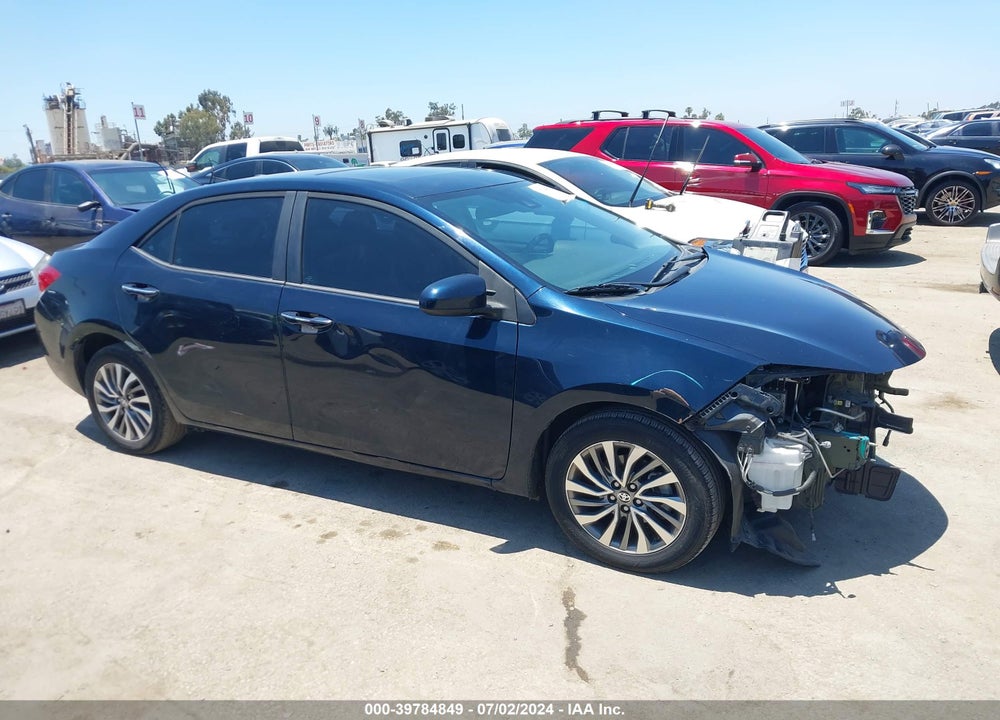 2019 TOYOTA COROLLA XLE VIN: 5YFBURHE7KP932061