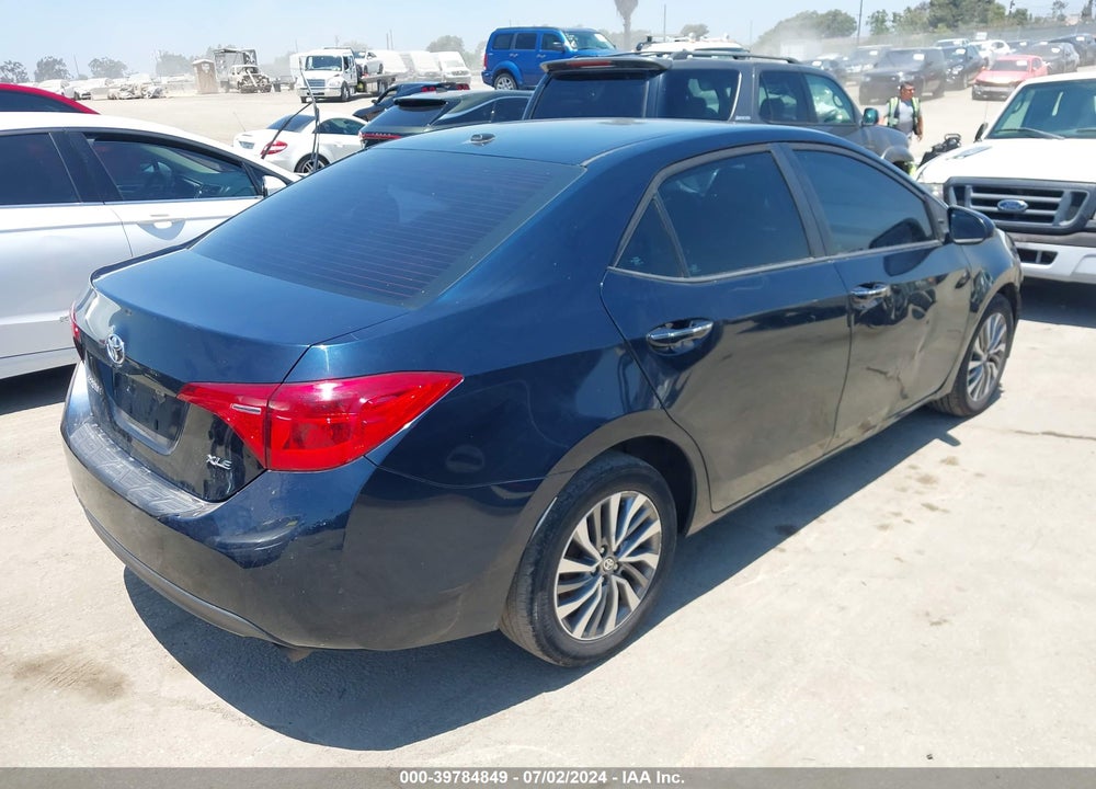 2019 TOYOTA COROLLA XLE VIN: 5YFBURHE7KP932061