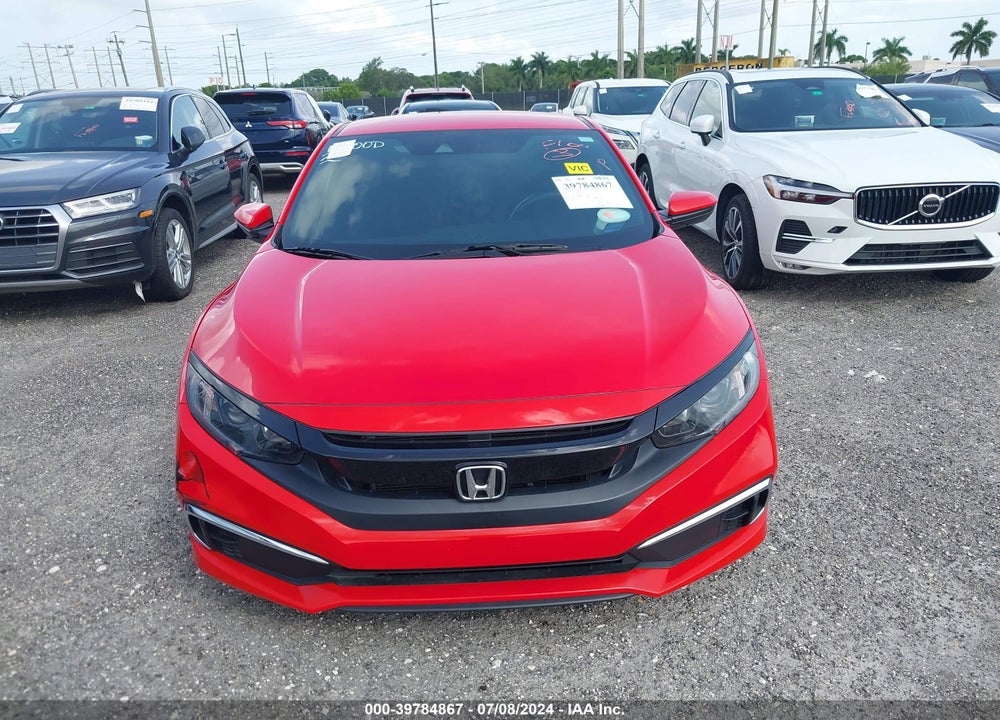 2020 HONDA CIVIC LX VIN: 2HGFC4B69LH301619