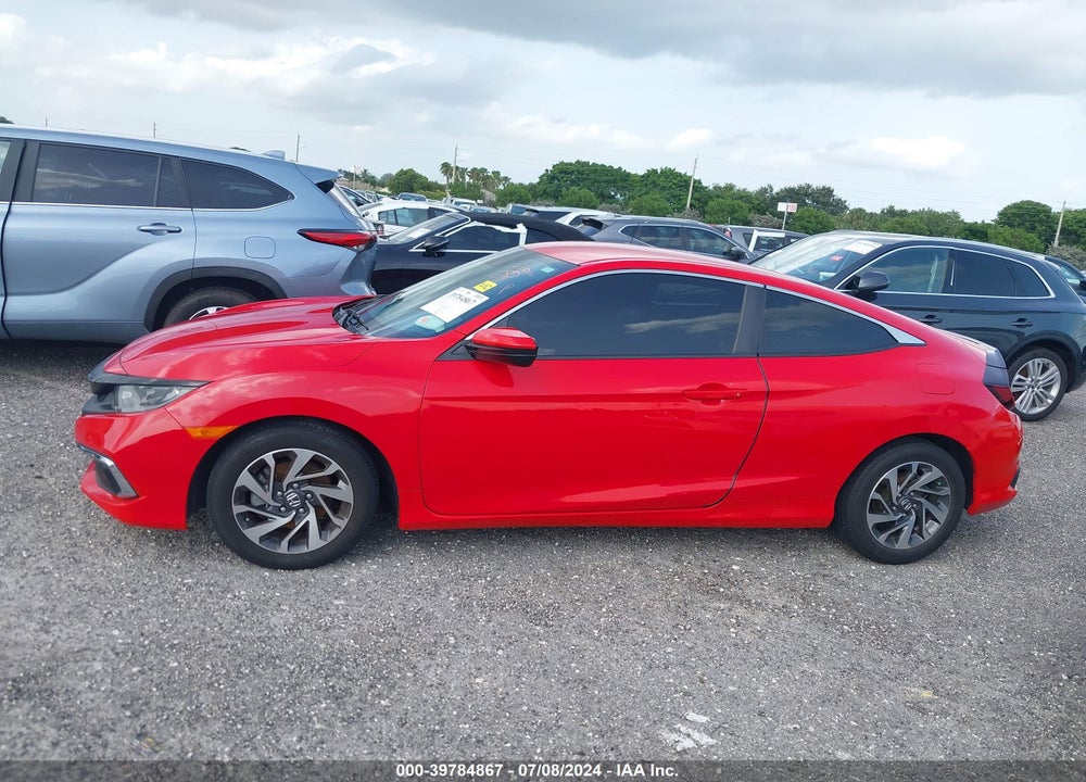 2020 HONDA CIVIC LX VIN: 2HGFC4B69LH301619