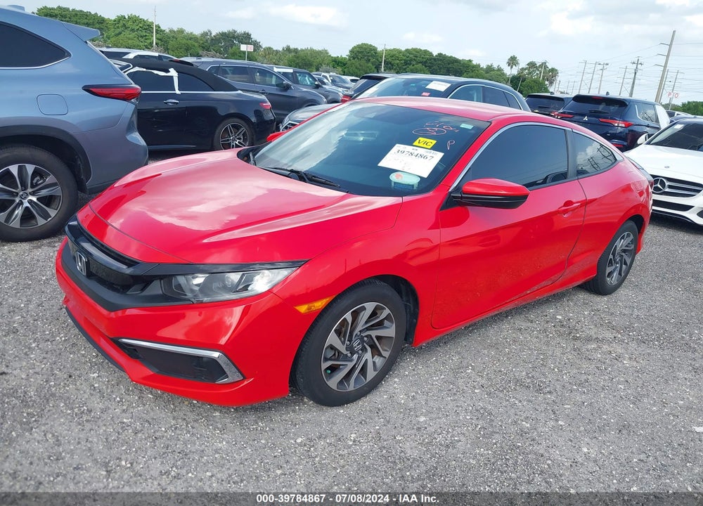 2020 HONDA CIVIC LX VIN: 2HGFC4B69LH301619