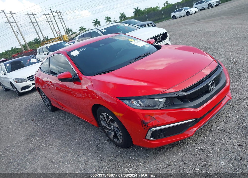 2020 HONDA CIVIC LX VIN: 2HGFC4B69LH301619
