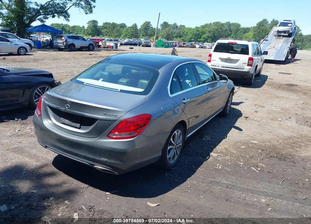 2018 MERCEDES-BENZ C 300 4MATIC VIN: WDDWF4KB7JR376308