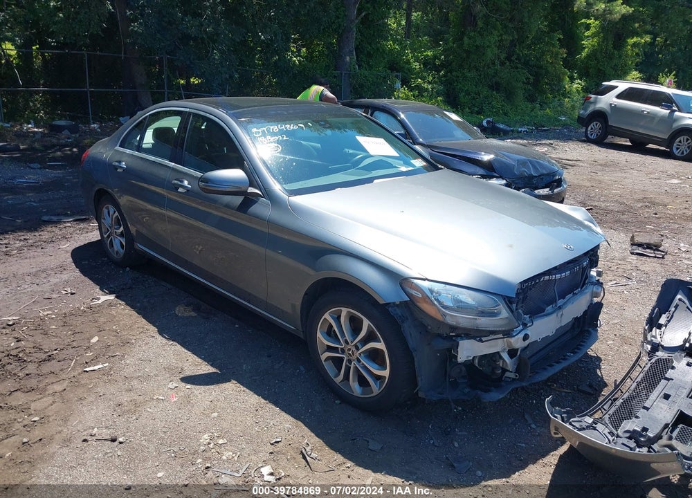 2018 MERCEDES-BENZ C 300 4MATIC VIN: WDDWF4KB7JR376308