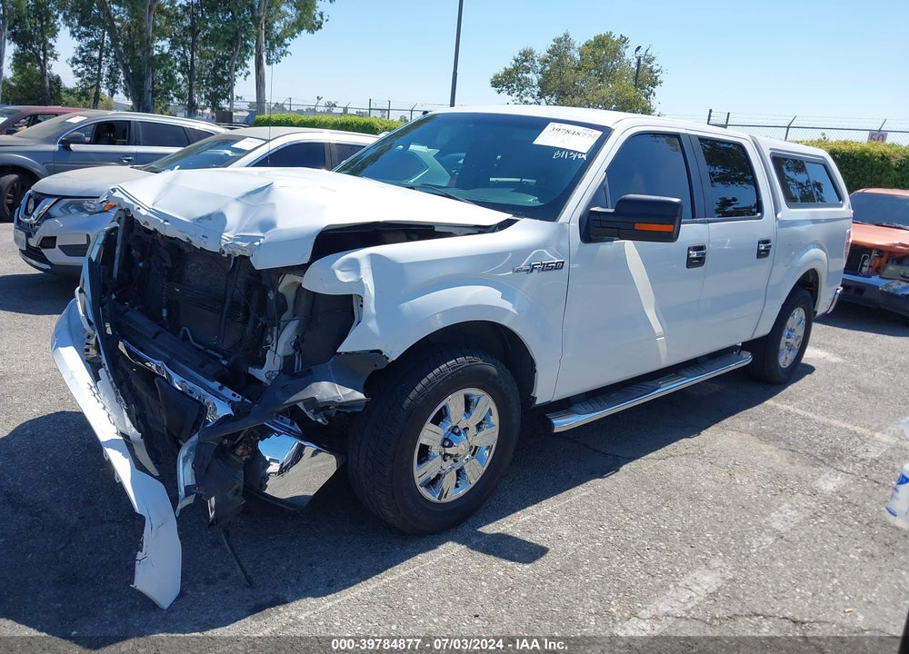 2012 FORD F-150 XLT VIN: 1FTFW1CF8CKD78980