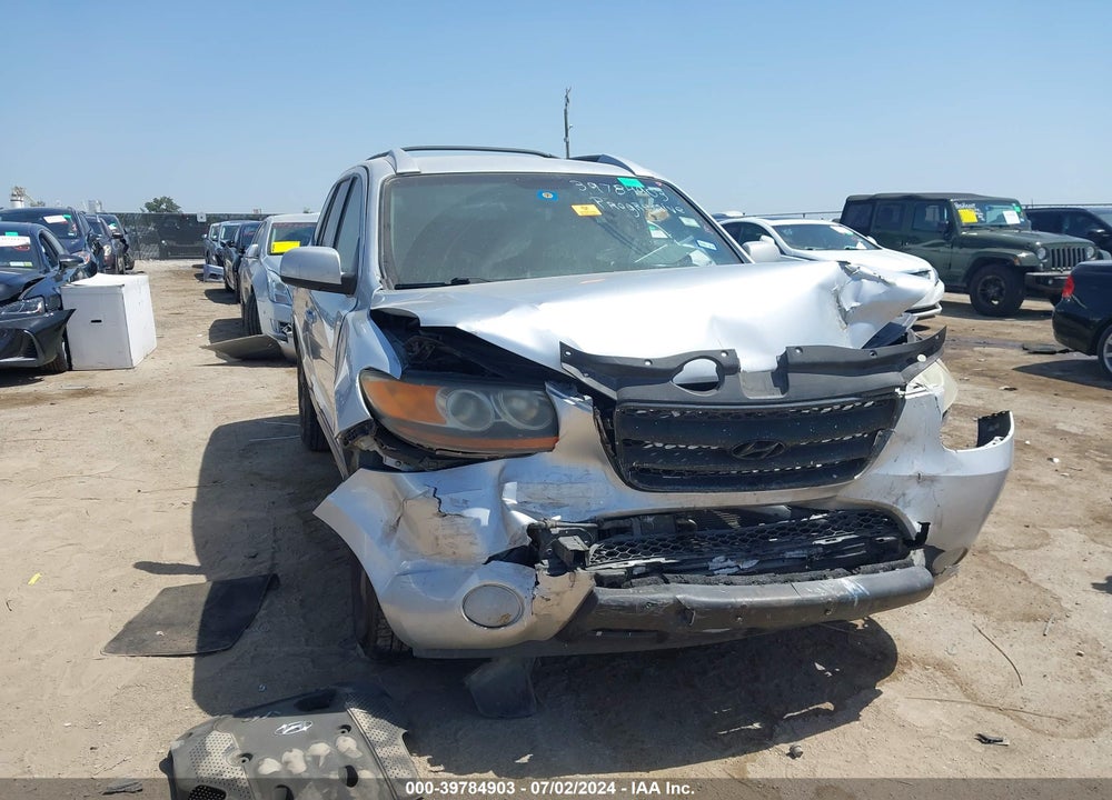 2007 HYUNDAI SANTA FE GLS VIN: 5NMSG13D67H124986