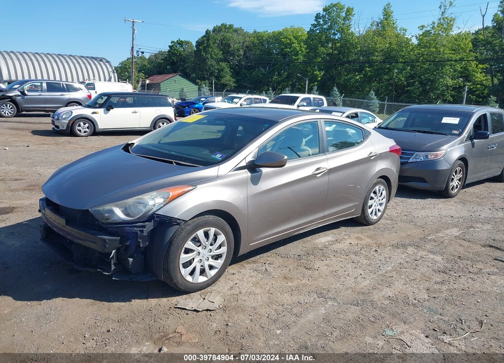 2011 HYUNDAI ELANTRA GLS VIN: 5NPDH4AE0BH005815