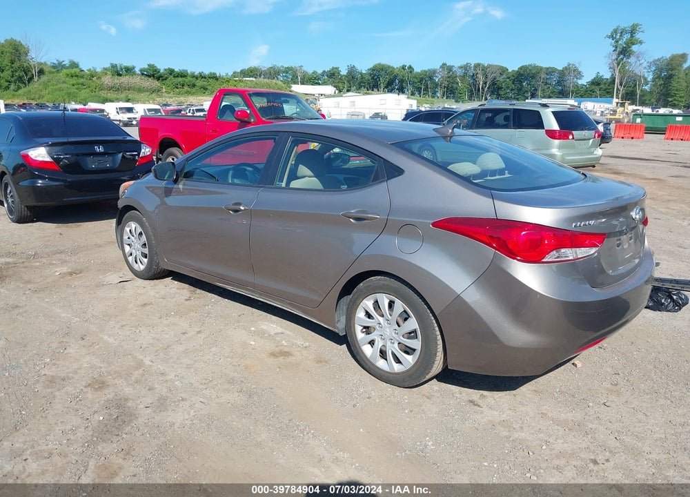 2011 HYUNDAI ELANTRA GLS VIN: 5NPDH4AE0BH005815