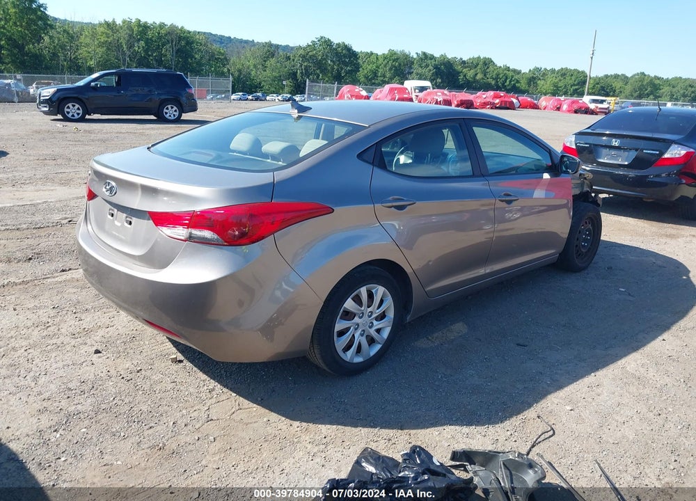 2011 HYUNDAI ELANTRA GLS VIN: 5NPDH4AE0BH005815