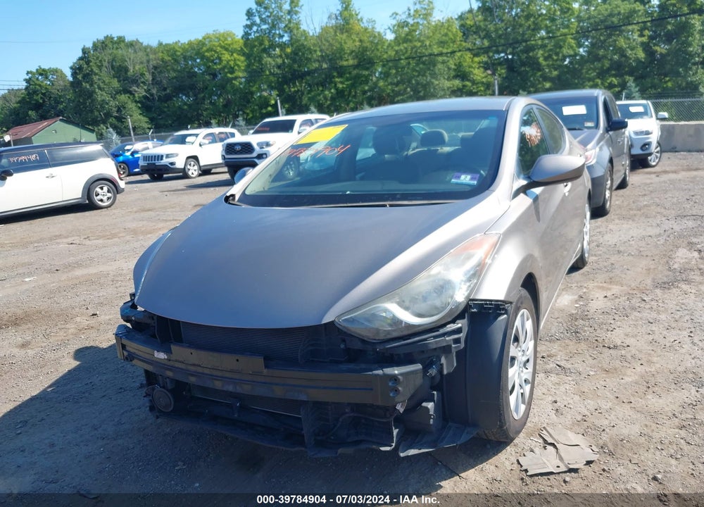 2011 HYUNDAI ELANTRA GLS VIN: 5NPDH4AE0BH005815