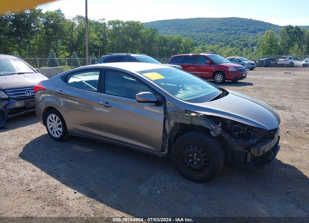 2011 HYUNDAI ELANTRA GLS VIN: 5NPDH4AE0BH005815