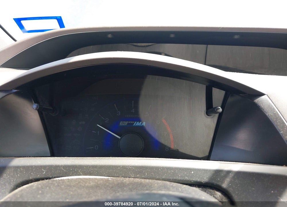 2012 HONDA CIVIC HYBRID VIN: JHMFB4F38CS006682