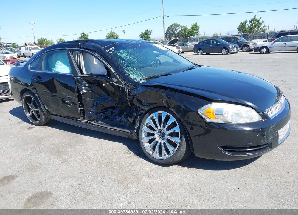 2013 CHEVROLET IMPALA LT VIN: 2G1WG5E31D1105915