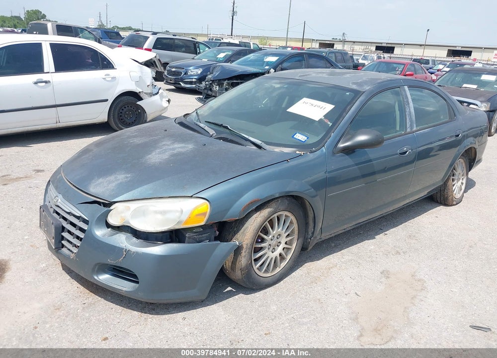 2006 CHRYSLER SEBRING VIN: 1C3EL46X56N140389