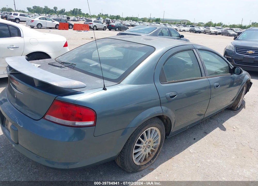 2006 CHRYSLER SEBRING VIN: 1C3EL46X56N140389