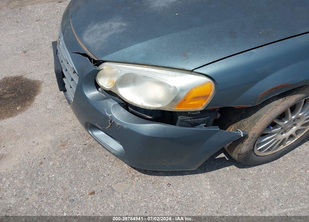 2006 CHRYSLER SEBRING VIN: 1C3EL46X56N140389
