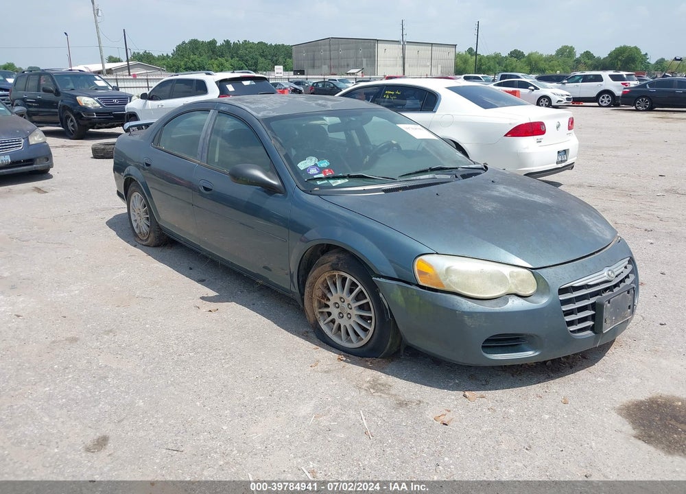 2006 CHRYSLER SEBRING VIN: 1C3EL46X56N140389