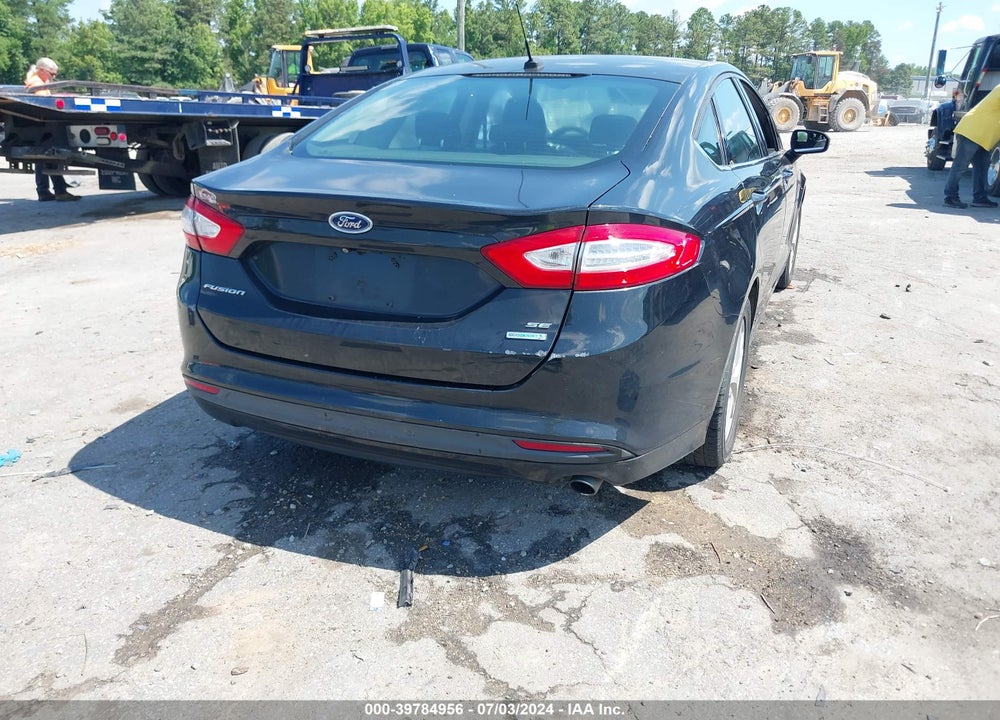 2015 FORD FUSION SE VIN: 3FA6P0HD6FR208945