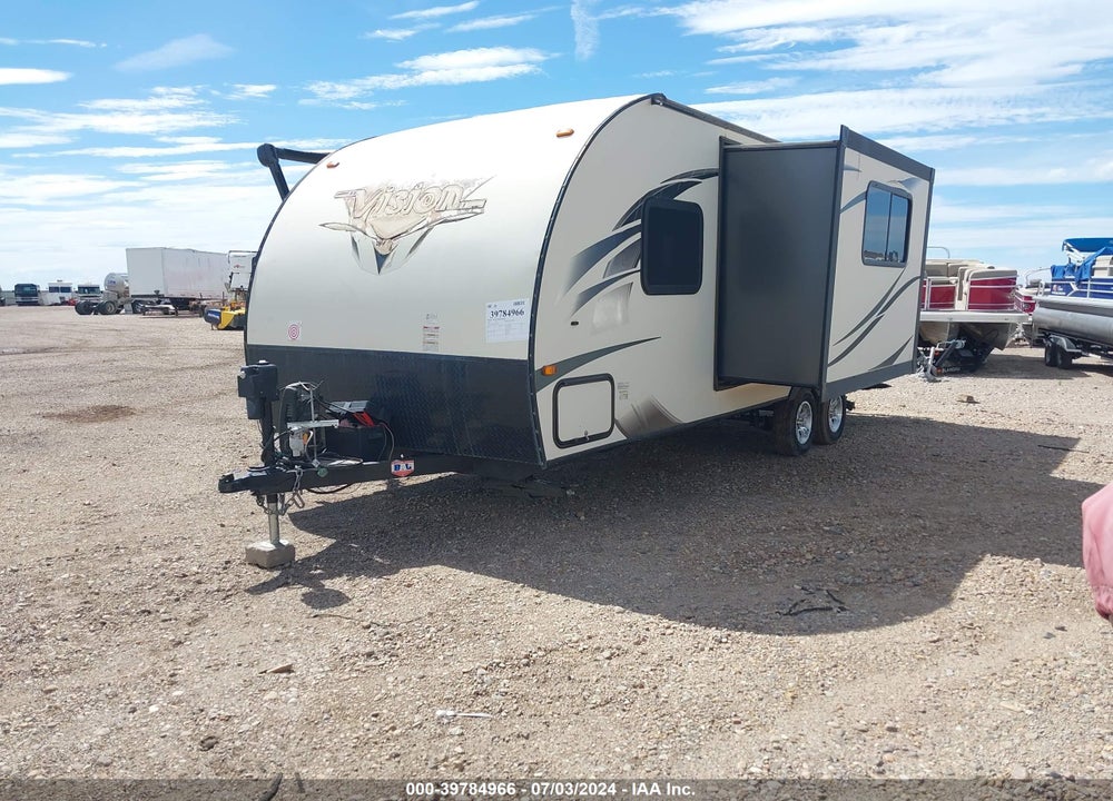 2016 KZ VISION 23' BUMPER PULL VIN: 4EZTJ2320G8098928