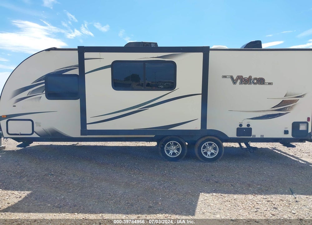 2016 KZ VISION 23' BUMPER PULL VIN: 4EZTJ2320G8098928