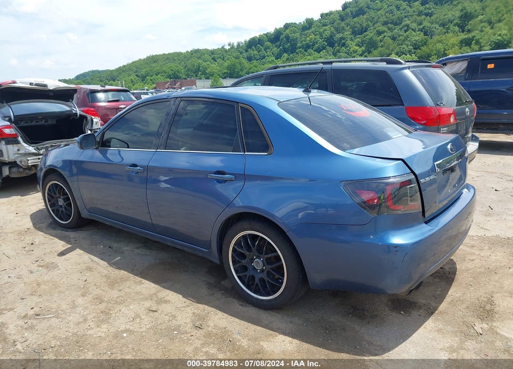 2009 SUBARU IMPREZA 2.5I VIN: JF1GE60609G501892