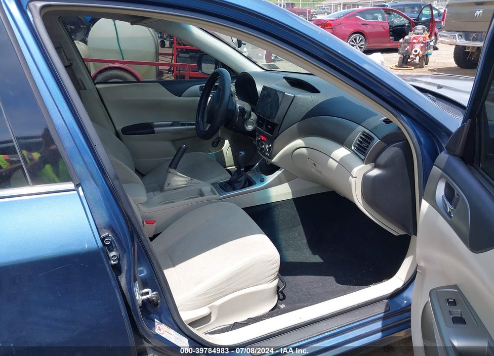 2009 SUBARU IMPREZA 2.5I VIN: JF1GE60609G501892