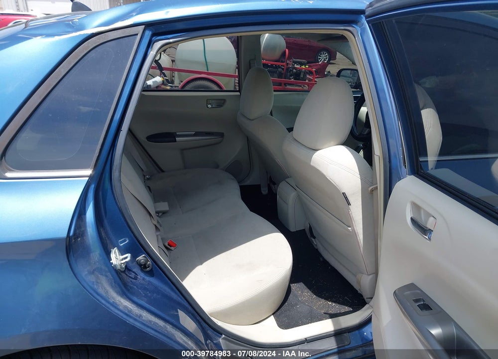 2009 SUBARU IMPREZA 2.5I VIN: JF1GE60609G501892
