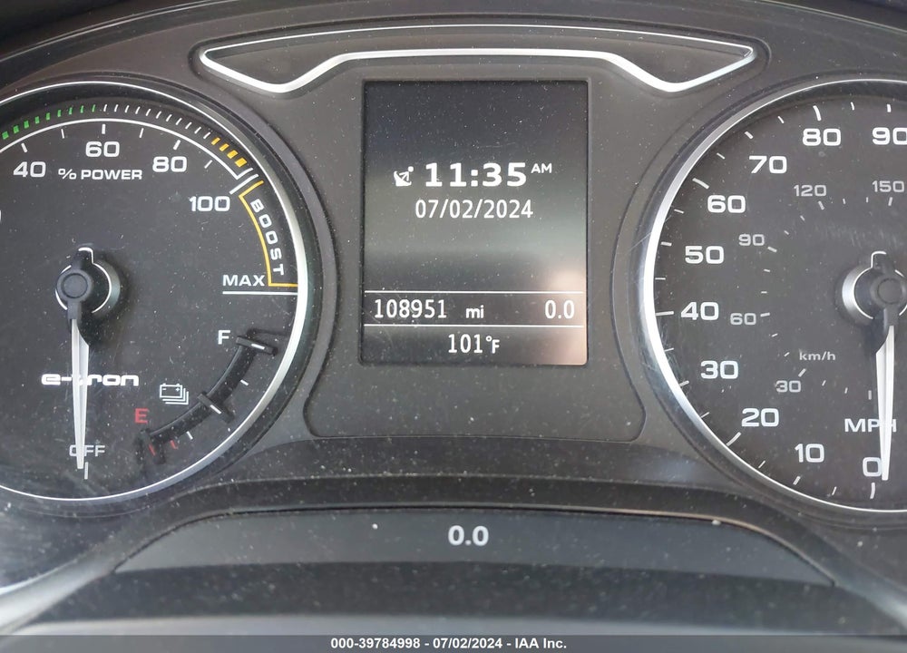 2016 AUDI A3 E-TRON 1.4T PREMIUM VIN: WAUTPBFF1GA099509