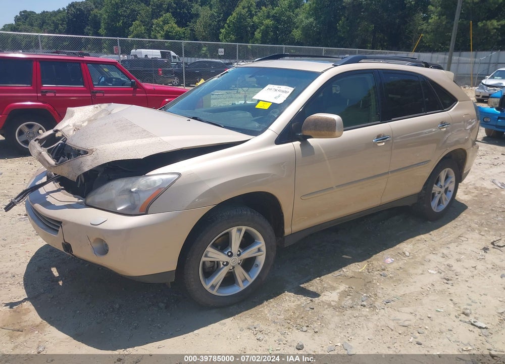 2008 LEXUS RX 400H VIN: JTJGW31U382006582