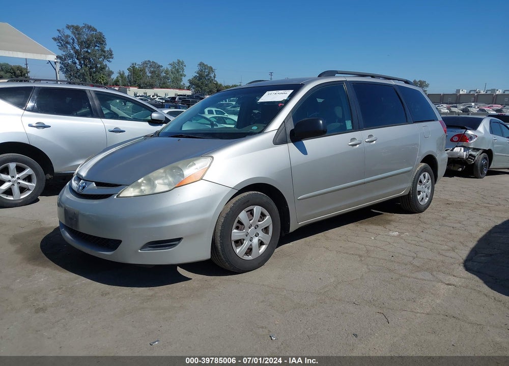 2009 TOYOTA SIENNA LE VIN: 5TDZK23C99S284547