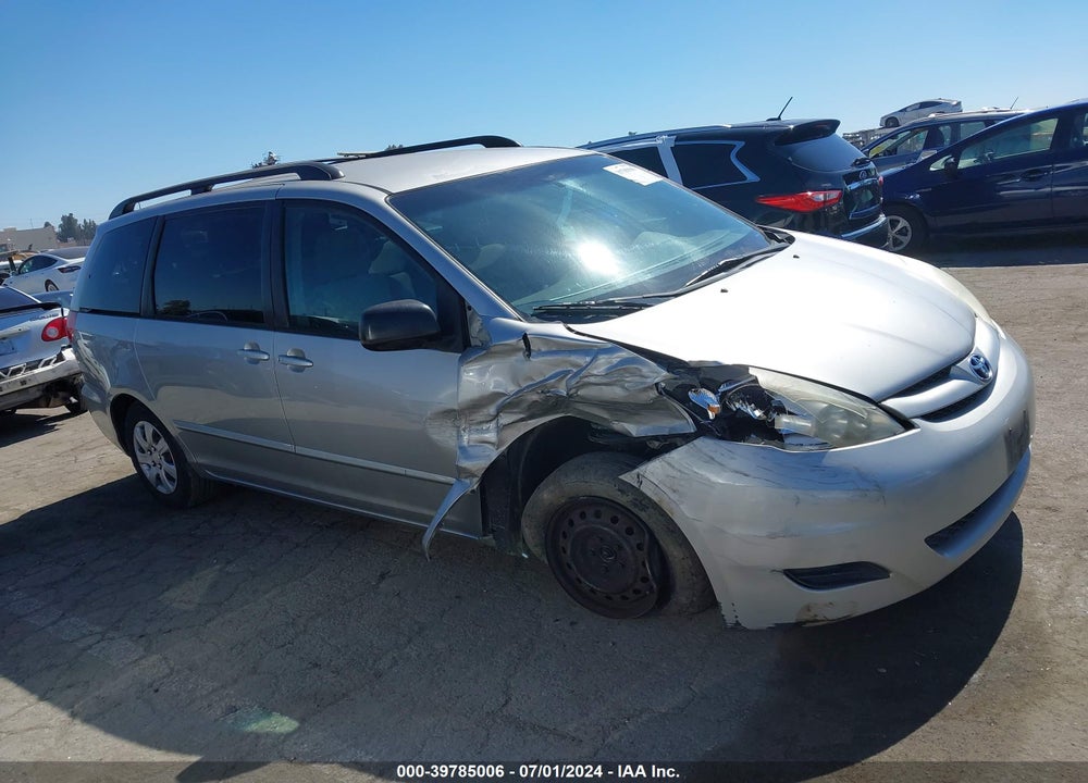 2009 TOYOTA SIENNA LE VIN: 5TDZK23C99S284547