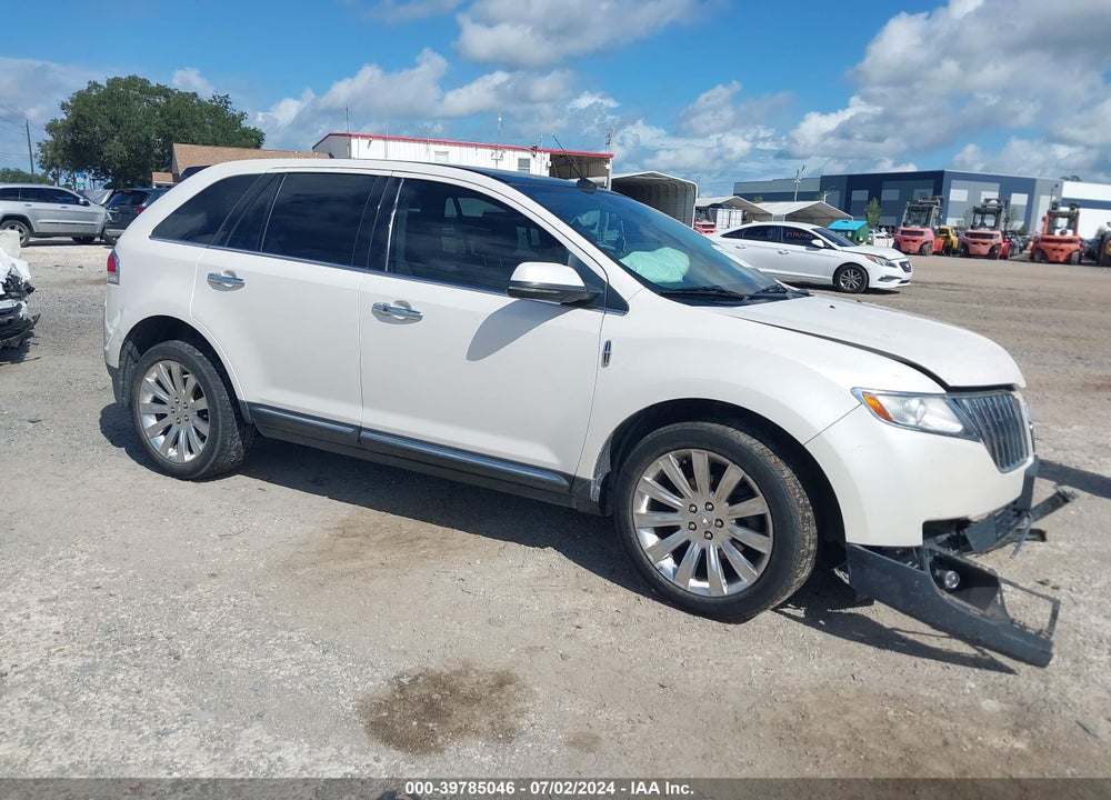 2012 LINCOLN MKX VIN: 2LMDJ8JK4CBL10538