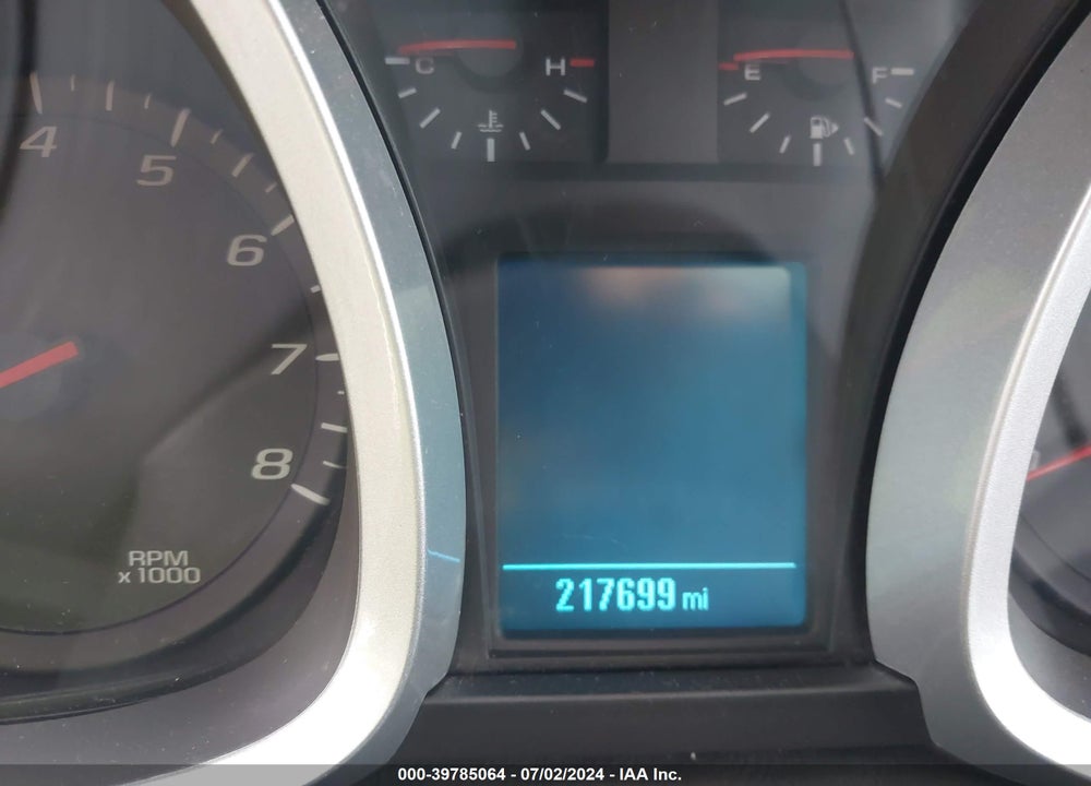 2012 CHEVROLET EQUINOX 1LT VIN: 2GNALDEK7C1257363