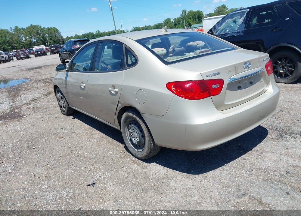 2010 HYUNDAI ELANTRA GLS VIN: KMHDU4AD7AU023635