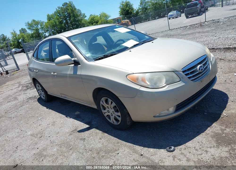 2010 HYUNDAI ELANTRA GLS VIN: KMHDU4AD7AU023635