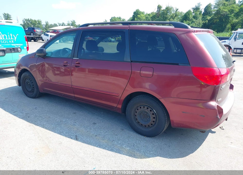2009 TOYOTA SIENNA LE VIN: 5TDZK23C49S285055