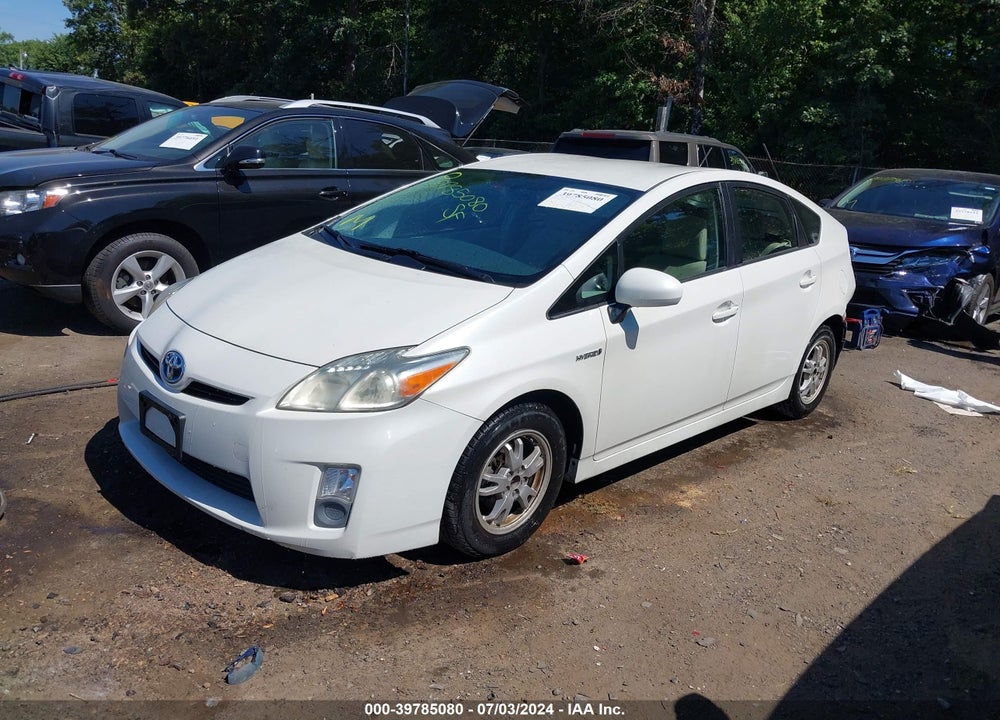 2010 TOYOTA PRIUS II VIN: JTDKN3DU2A0153263