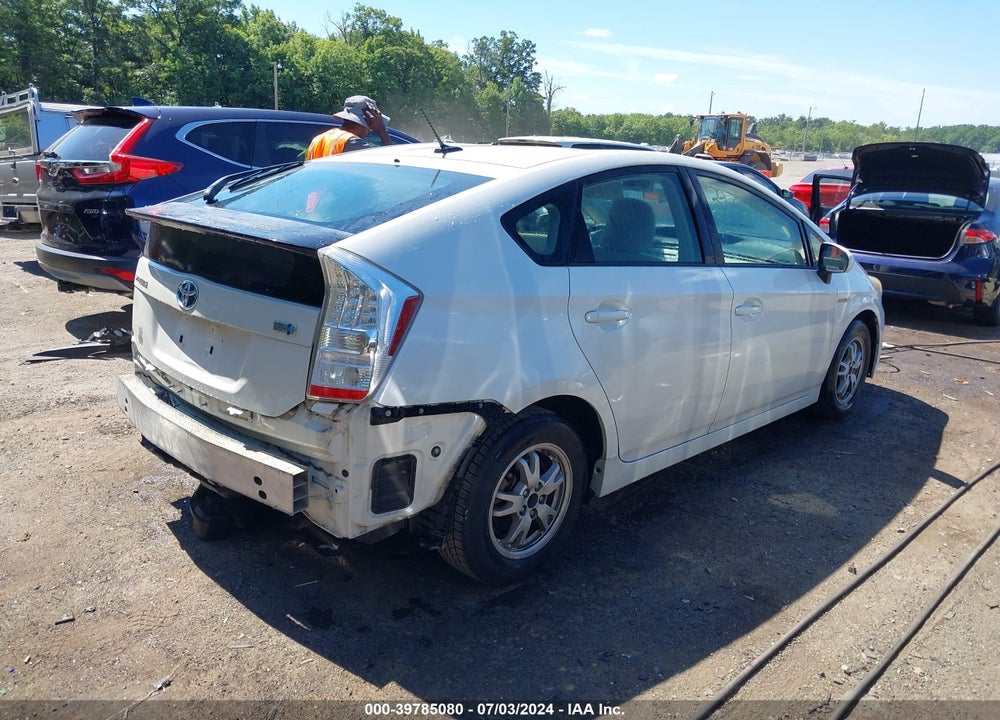 2010 TOYOTA PRIUS II VIN: JTDKN3DU2A0153263