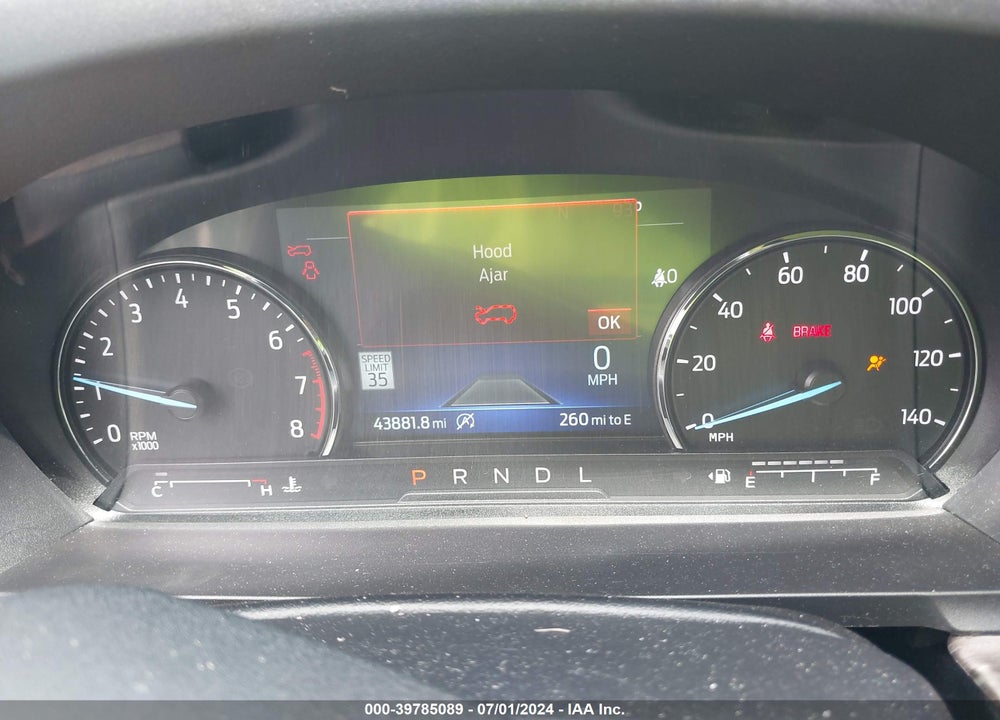 2022 FORD EXPLORER LIMITED VIN: 1FMSK7FH9NGA61186