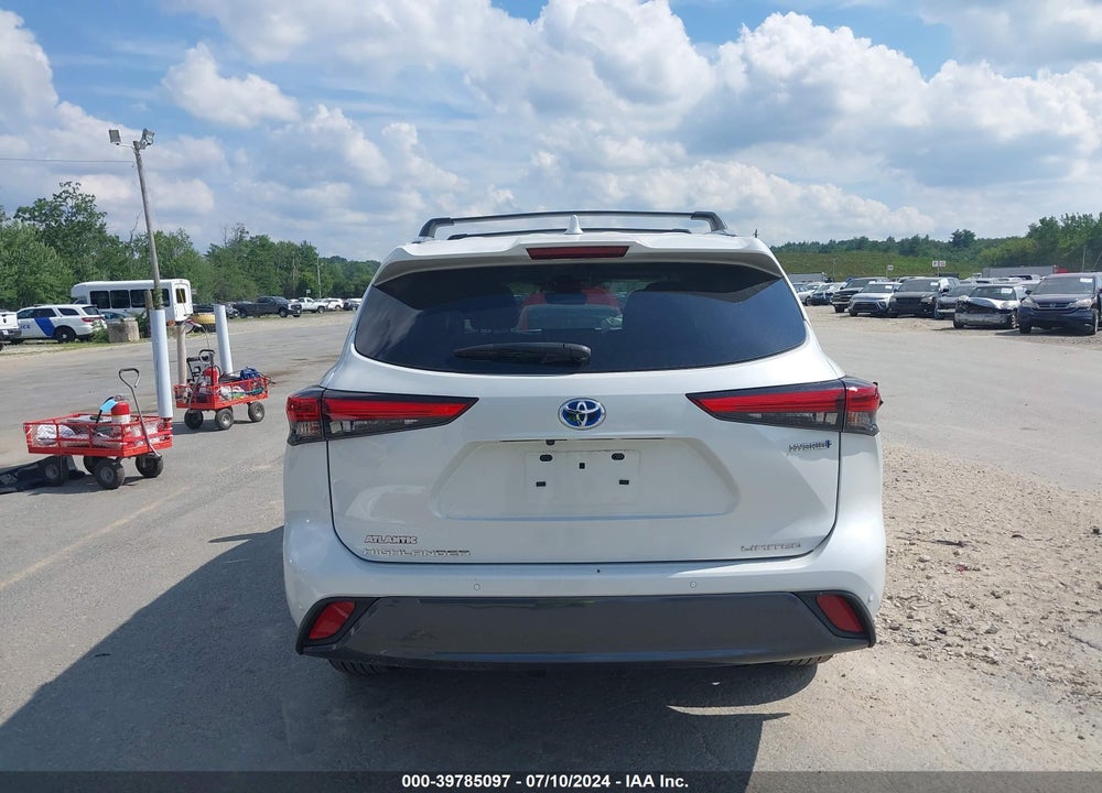 2023 TOYOTA HIGHLANDER HYBRID LIMITED VIN: 5TDXBRCH5PS109317