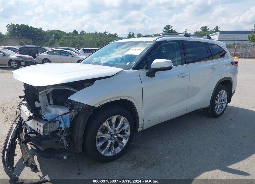 2023 TOYOTA HIGHLANDER HYBRID LIMITED VIN: 5TDXBRCH5PS109317