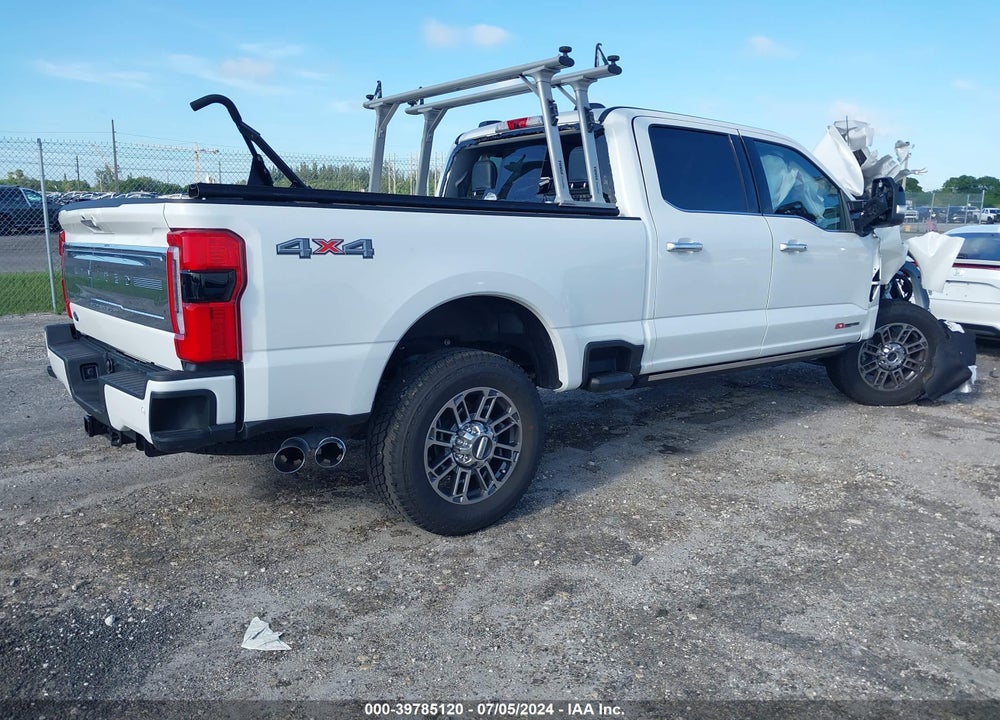 2024 FORD F-350 LIMITED VIN: 1FT8W3BM4RED79555