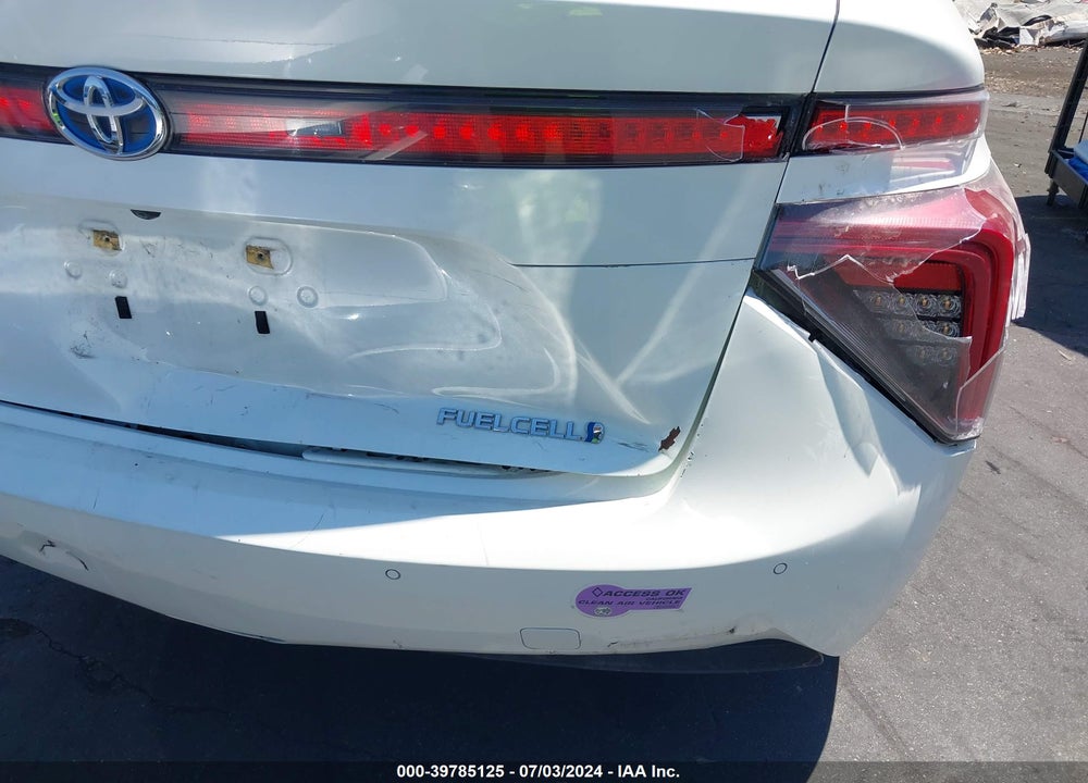 2018 TOYOTA MIRAI VIN: JTDBVRBD3JA004862
